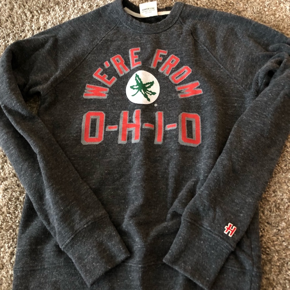 Homage Ohio State crewneck
